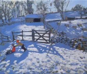 Boerderij bij Elton, nabij Rowsley, 2008